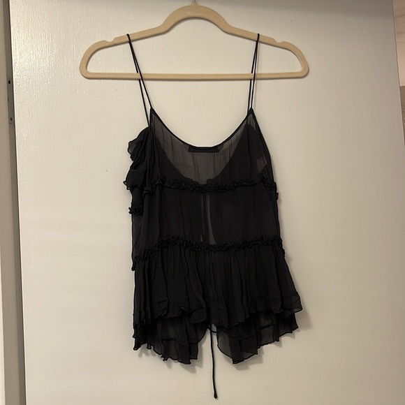 Sheer black Zara top - Picture 3 of 3